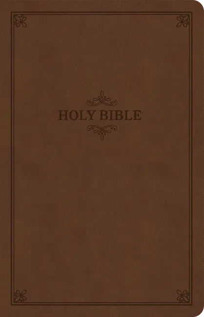 KJV Thinline Bible, Value Edition, Brown Leathertouch - Imitation Leather
