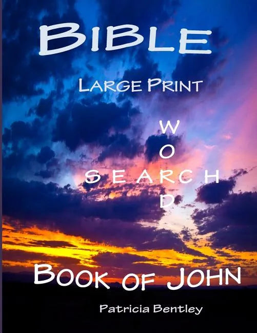 Bible Large Print Word Search: Book of John - Paperback
