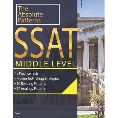 SSAT Absolute Patterns 8 Practice Tests Middle Level - Paperback