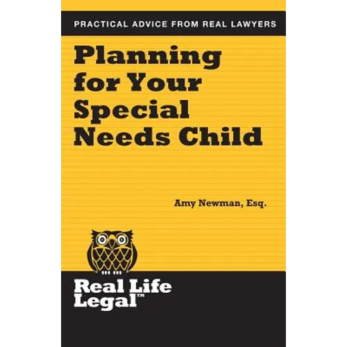 Planning for Your Special Needs Child - Paperback