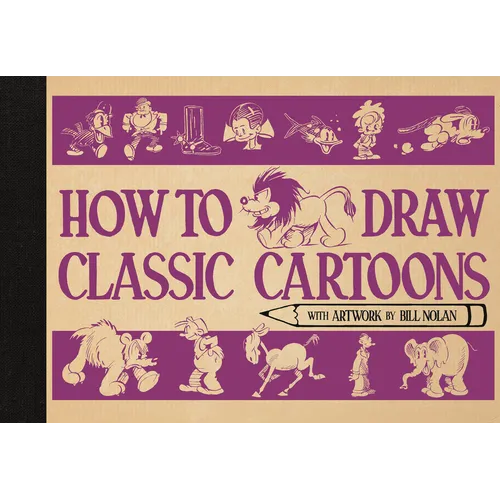 How to Draw Classic Cartoons - Hardcover