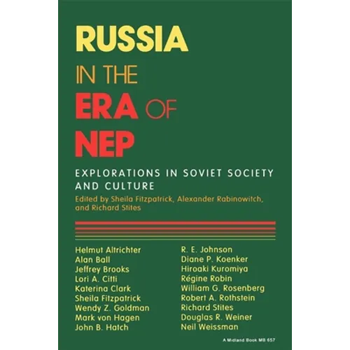 Russia in the Era of NEP - Paperback