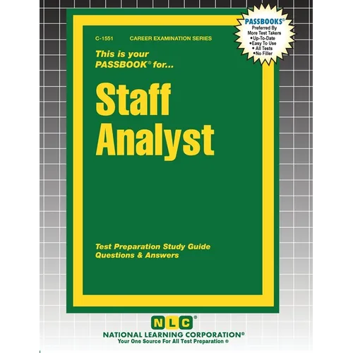Staff Analyst - Paperback