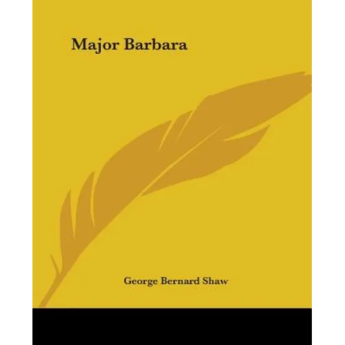 Major Barbara - Paperback
