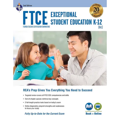 FTCE Exceptional Student Education K-12 (061) Book + Online 2e - Paperback