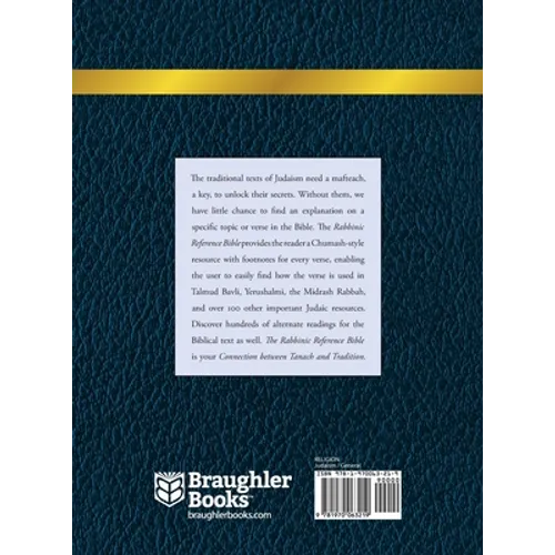 Rabbinic Reference Bible: The Connection Between Tanach and Tradition: Volume VIb: Isaiah, Jeremiah, Ezekiel, The Twelve - Hardcover