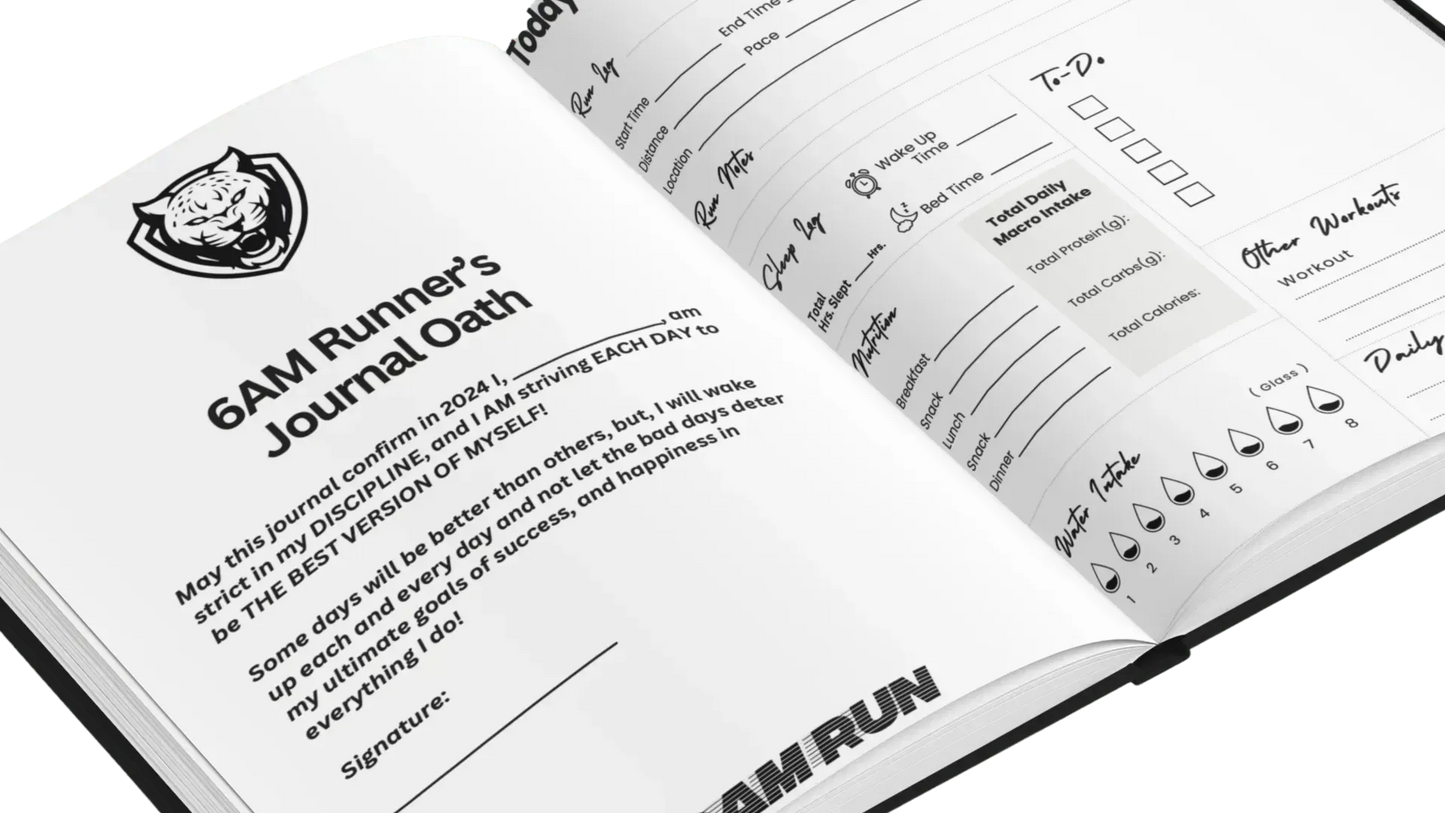 6AM Runner's 52 Week Journal