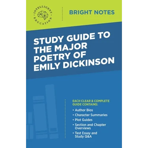 Study Guide to The Major Poetry of Emily Dickinson - Paperback
