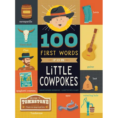100 First Words for Little Cowpokes - Board Book