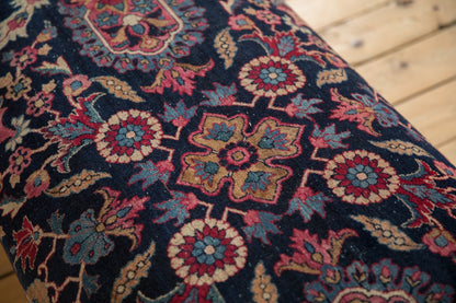 Vintage Persian Rug Ottoman Coffee Table