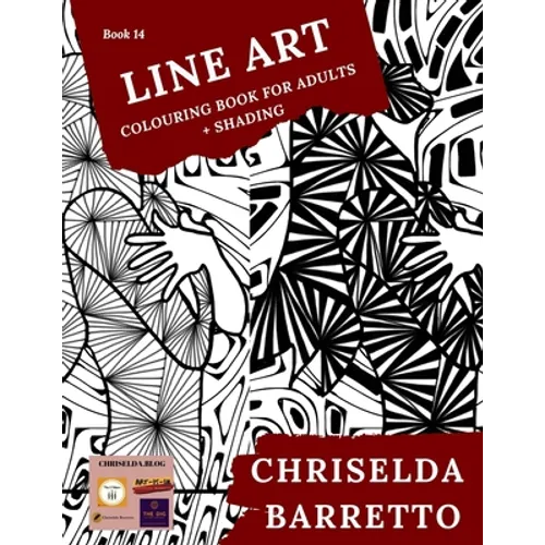 Line Art: Colouring Book For Adults - Paperback