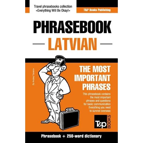 English-Latvian phrasebook & 250-word mini dictionary - Paperback