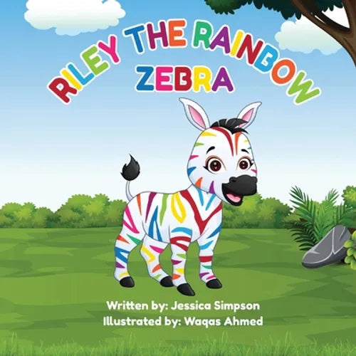 Riley the Rainbow Zebra - Paperback