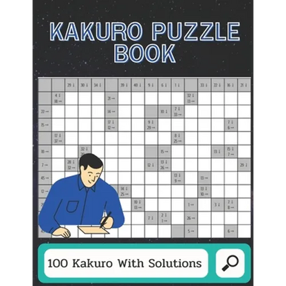 Kakuro Puzzle Book: Keep Your Brain Young (Large Print Puzzles) - Paperback
