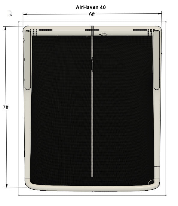 AirHaven 40 — Vehicle Shelter System for trucks and vans