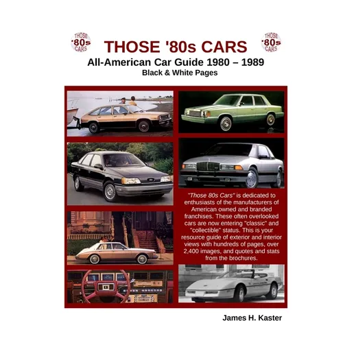 Those 80s Cars - Paperback