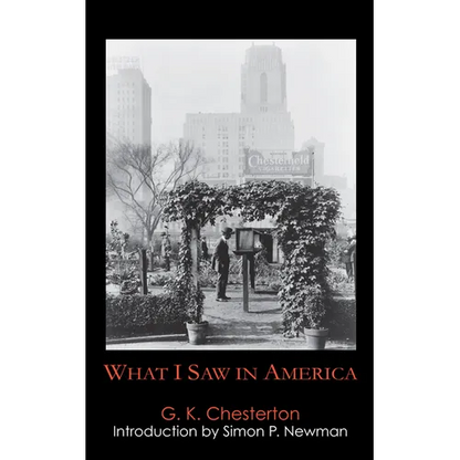 What I Saw in America - Paperback