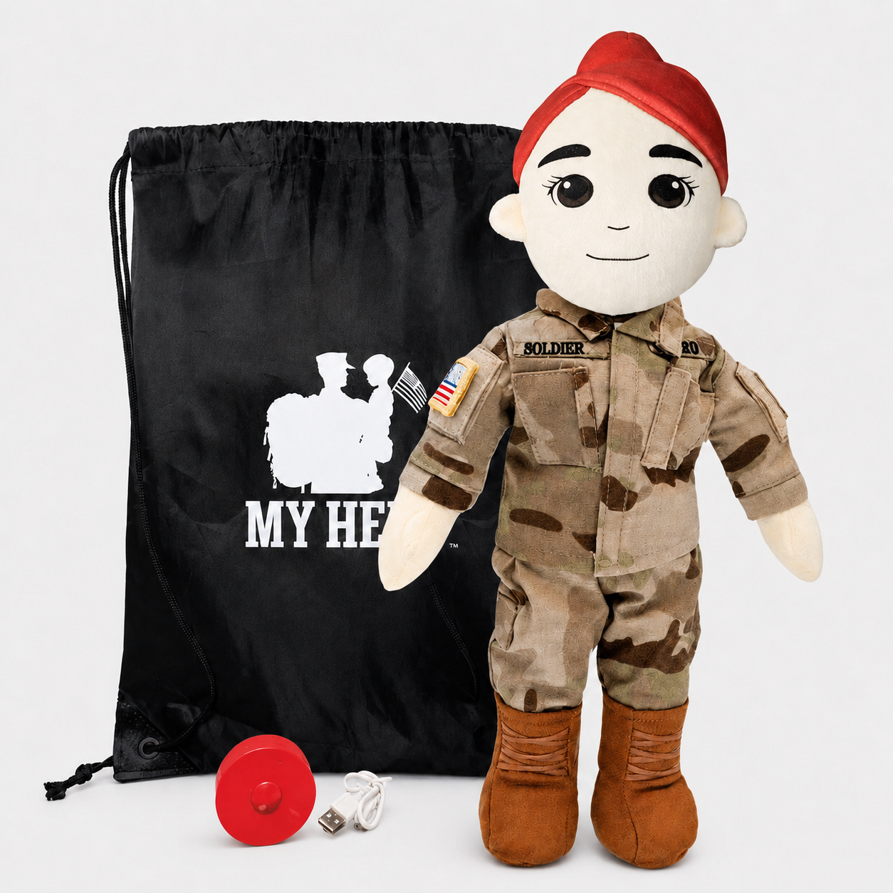 Army Daddy Doll | Military Doll & Army Doll | Recordable