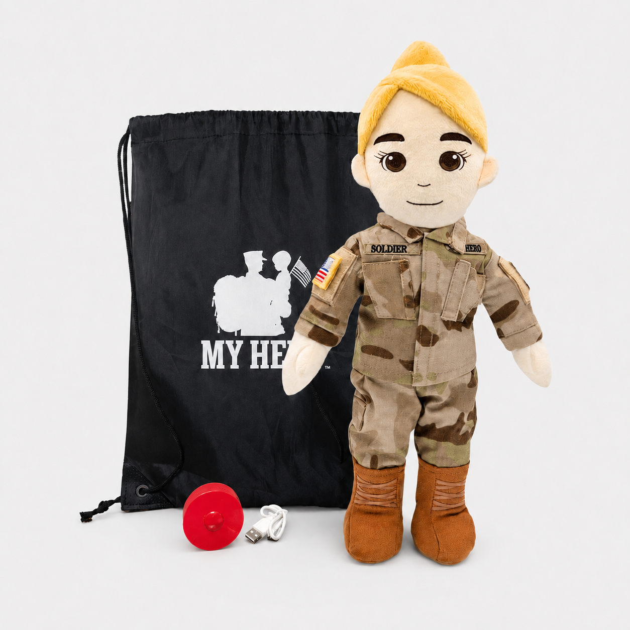 Army Daddy Doll | Military Doll & Army Doll | Recordable
