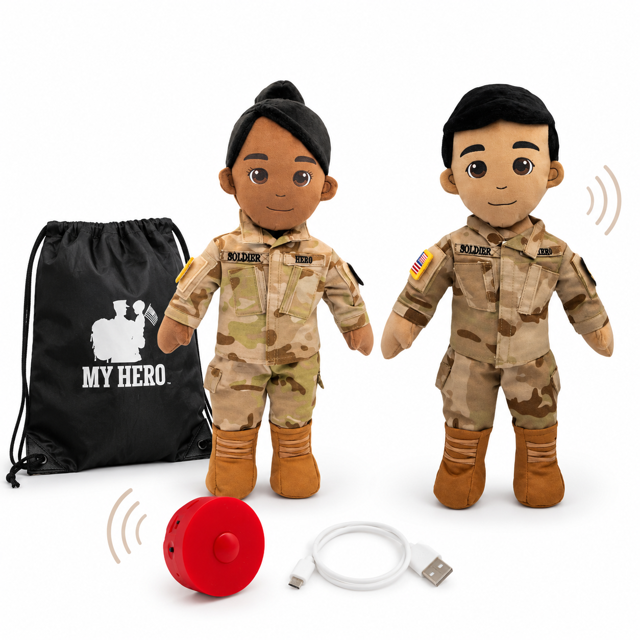 Army Daddy Doll | Military Doll & Army Doll | Recordable