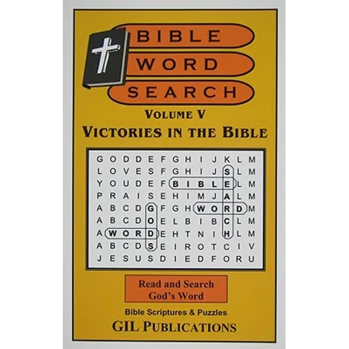 Bible Word Search, Volume V: Victories in the Bible: Volume V: Victories in the Bible - Paperback