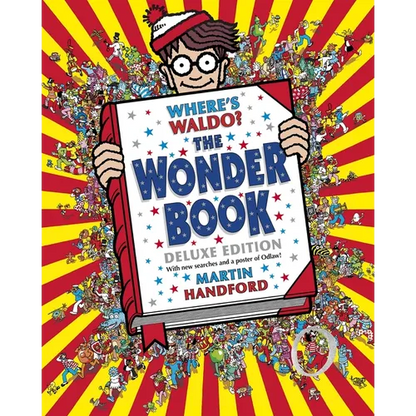 Where's Waldo? the Wonder Book: Deluxe Edition with New Searches and Collectible Poster (a Hidden Object Activity Book with Search & Find Puzzles and - Hardcover