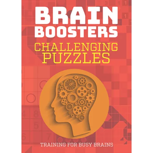 Challenging Puzzles: Training for Busy Brains (Brain Boosters), Full Color Puzzles Including Sudoku, Logic Problems and Riddles - Mass Market Paperbound