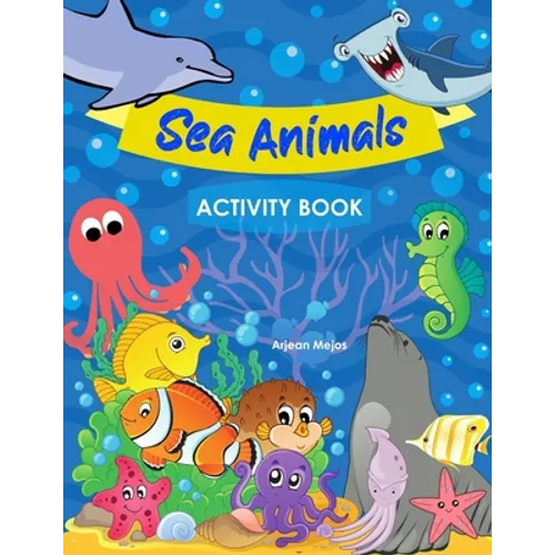 Sea Animals Activity Book - Paperback