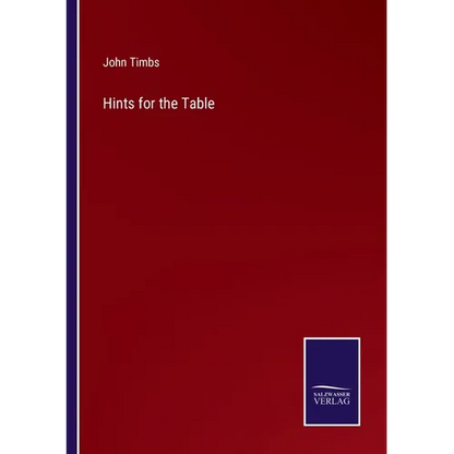 Hints for the Table - Paperback