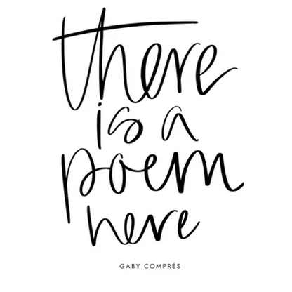 there is a poem here - Paperback