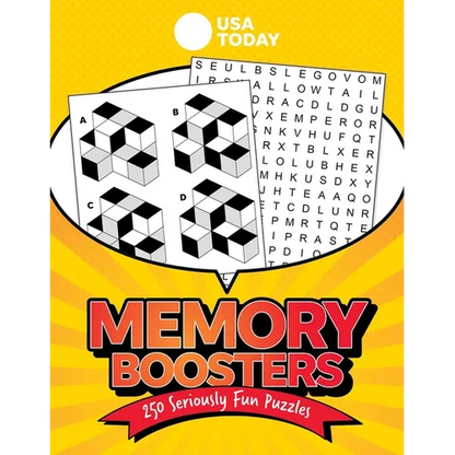 USA Today Memory Boosters: 250 Seriously Fun Puzzles - Paperback