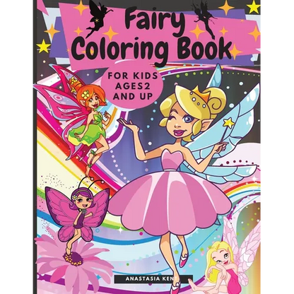 Fairy Coloring Book for Kids Ages 2 and UP - Paperback