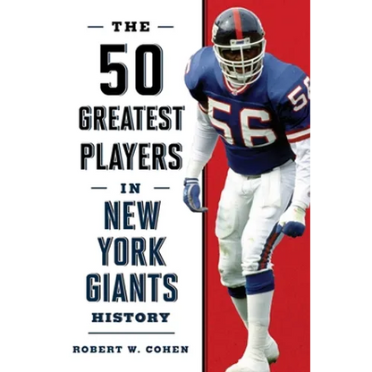 The 50 Greatest Players in New York Giants History - Paperback