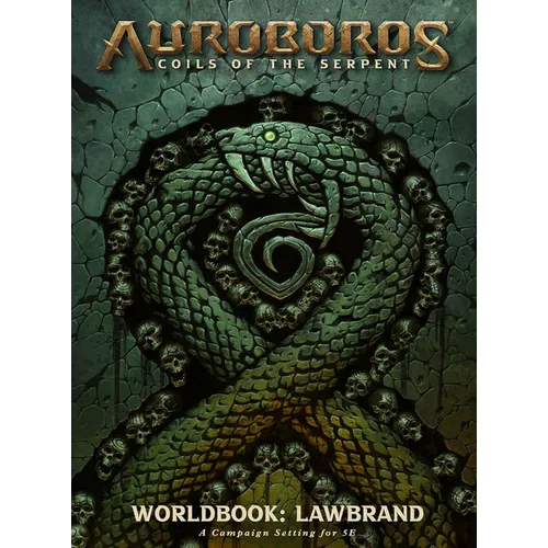 Auroboros: Coils of the Serpent: Worldbook - Lawbrand RPG - Hardcover
