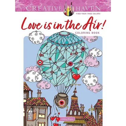 Creative Haven Love Is in the Air! Coloring Book - Paperback