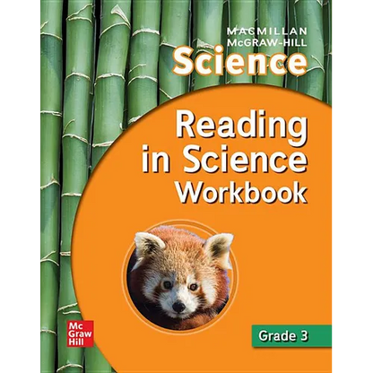Macmillan/McGraw-Hill Science, Grade 3, Reading in Science Workbook - Paperback