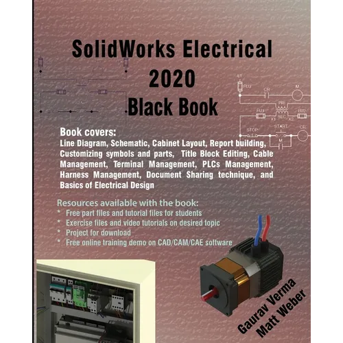SolidWorks Electrical 2020 Black Book - Paperback