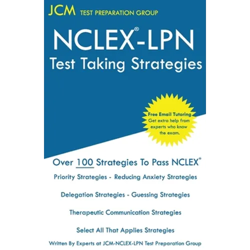 NCLEX LPN Test Taking Strategies - Paperback