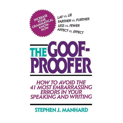 Goof Proofer - Paperback