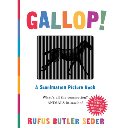 Gallop!: A Scanimation Picture Book - Hardcover