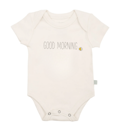 graphic bodysuit | good morning