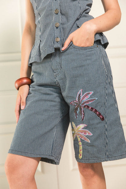 Bermuda Bird Denim