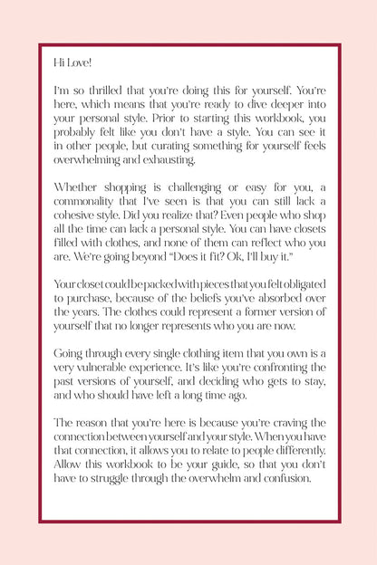 Beyond "just okay" A Companion Workbook