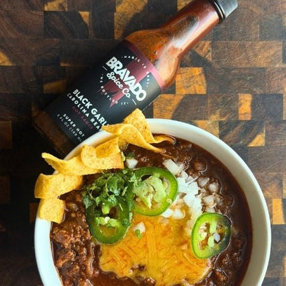 Black Garlic Carolina Reaper Hot Sauce - Hot Ones Season 6