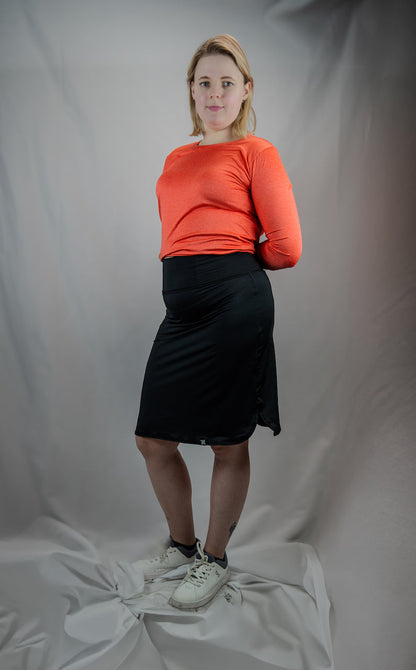 Recycled All Day Active Skirt - Black