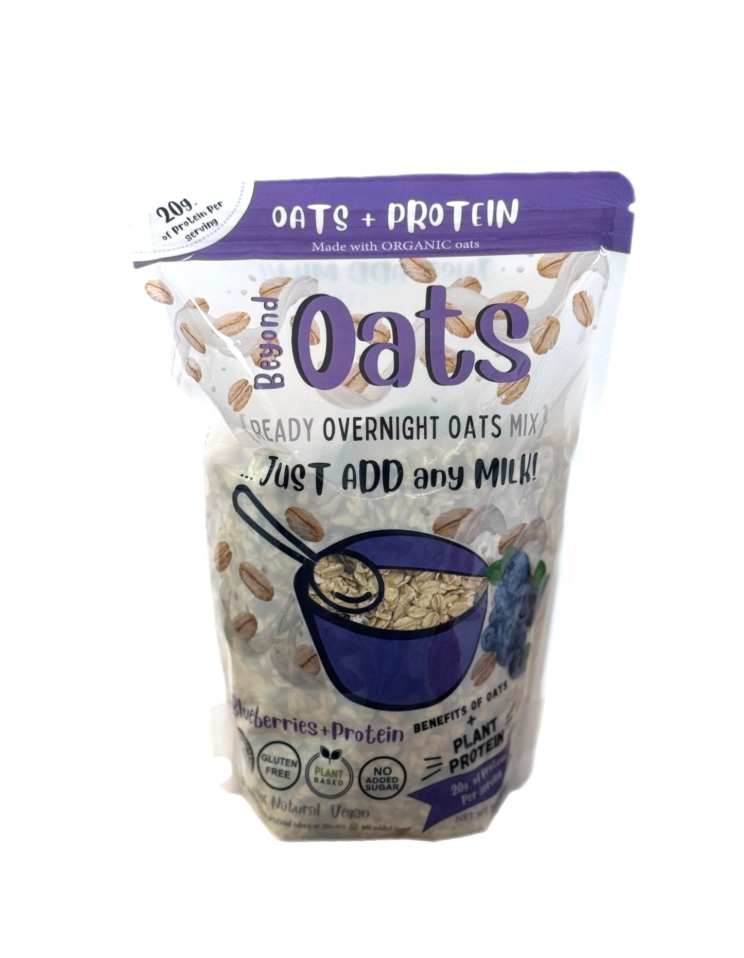 OATS + PROTEIN, BLUEBERRY