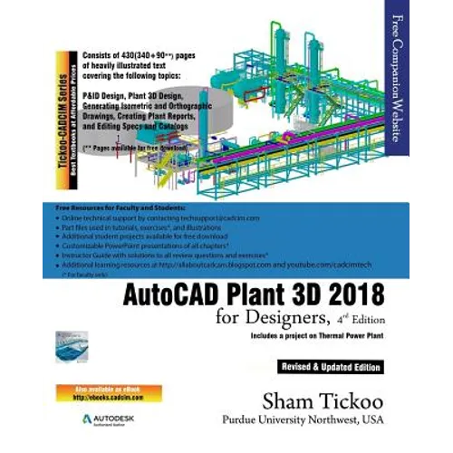 AutoCAD Plant 3D 2018 for Designers - Paperback
