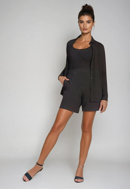 Cinqo 'Single Shot' Shirt - Black
