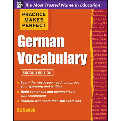 Pmp German Vocabulary 2e - Paperback