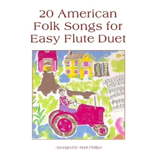 20 American Folk Songs for Easy Flute Duet - Paperback